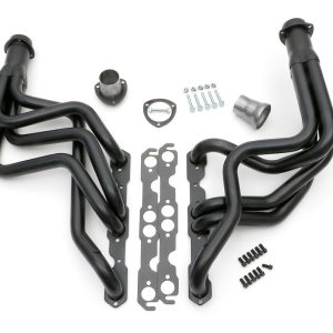 Hedman Exhaust Header, Chassis Exit, 1-5/8 Inch Diameter Primary Tubes, 3 Inch Collectors, Natural Steel, For Off-Road Use Only – 68290