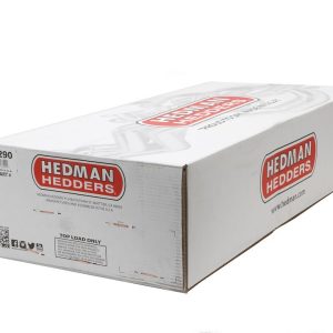 Hedman Exhaust Header, Chassis Exit, 1-5/8 Inch Diameter Primary Tubes, 3 Inch Collectors, Natural Steel, For Off-Road Use Only – 68290