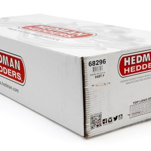 Hedman Exhaust Header, Chassis Exit, 1-5/8 Inch Diameter Primary Tubes, 3 Inch Collectors, Htc Thermal Coated Silver Steel – 68296