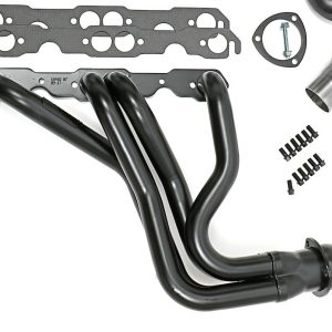 Hedman Exhaust Header, Chassis Exit, 1-5/8 Inch Diameter Primary Tubes, 3 Inch Collectors, Natural Steel, For Off-Road Use Only – 68460