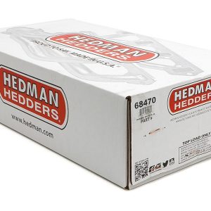 Hedman Exhaust Header, Shortie Style Chassis Exit, 1-5/8 Inch Diameter Primary Tubes, 3 Inch Collectors, Natural Steel, For Off-Road Use Only – 68470