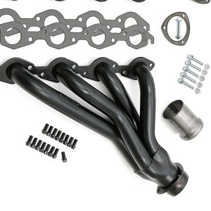 Hedman Exhaust Header, Mid-Length Chassis Exit, 1-3/4 Inch Diameter Primary Tubes, 3 Inch Collectors, Natural Steel, For Off-Road Use Only – 68610