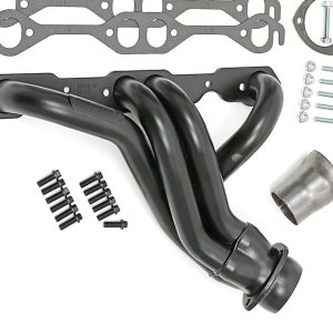 Hedman Exhaust Header, For Use with Chevy V8 Small Block, Mid Length Chassis Exit, 1-5/8 Inch Diameter Primary Tubes – 69010