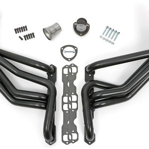 Hedman Exhaust Header, Chassis Exit, 1-3/4 Inch Diameter Primary Tubes, 3 Inch Diameter Collectors, Natural Steel, For Off-Road Use Only – 69080
