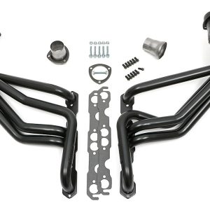 Hedman Exhaust Header, Full Length Chassis Exit, 1-5/8 Inch Diameter Primary Tubes, 3 Inch Diameter Collectors, Natural Steel – 69090