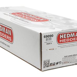 Hedman Exhaust Header, Full Length Chassis Exit, 1-5/8 Inch Diameter Primary Tubes, 3 Inch Diameter Collectors, Natural Steel – 69090