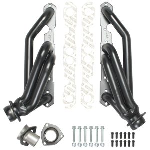 Hedman Exhaust Header, Engine Swap, For Use with 283-400 Cubic Inch Small Block Chevrolet Engine Swap, Shortie Style Chassis Exit – 69520