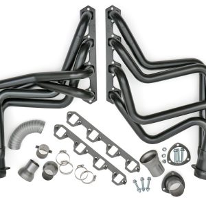 Hedman Exhaust Header, Chassis Exit, 1-1/2 Inch Diameter Primary Tubes, 3 Inch Diameter Collectors, Natural Steel – 89270