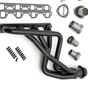 Hedman Exhaust Header, Chassis Exit, 1-1/2 Inch Diameter Primary Tubes, 3 Inch Diameter Collectors, Natural Steel – 89350