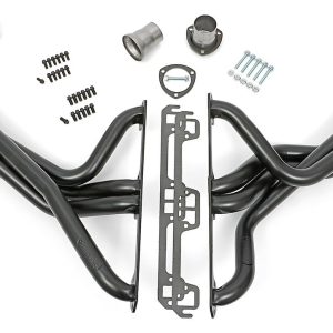 Hedman Exhaust Header, Fenderwell Exit, 1-3/4 Inch Diameter Primary Tubes, 3 Inch Diameter Collectors, Natural Steel, For Off-Road Use Only – 99190