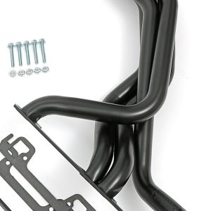 Hedman Exhaust Header, Fenderwell Exit, 1-3/4 Inch Diameter Primary Tubes, 3 Inch Diameter Collectors, Natural Steel, For Off-Road Use Only – 99190