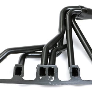Hedman Exhaust Header, Chassis Exit, 1-1/2 Inch Diameter 6 Into 1 Primary Tubes, 2-1/2 Inch Diameter Collectors, Natural Steel – 99610
