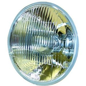 Hella Headlight Conversion Kit, Replaces Sealed Beam Head Light, 7 Inch Round, Standard Lens, H4 Bulb, Without Turn Signal – 002395991