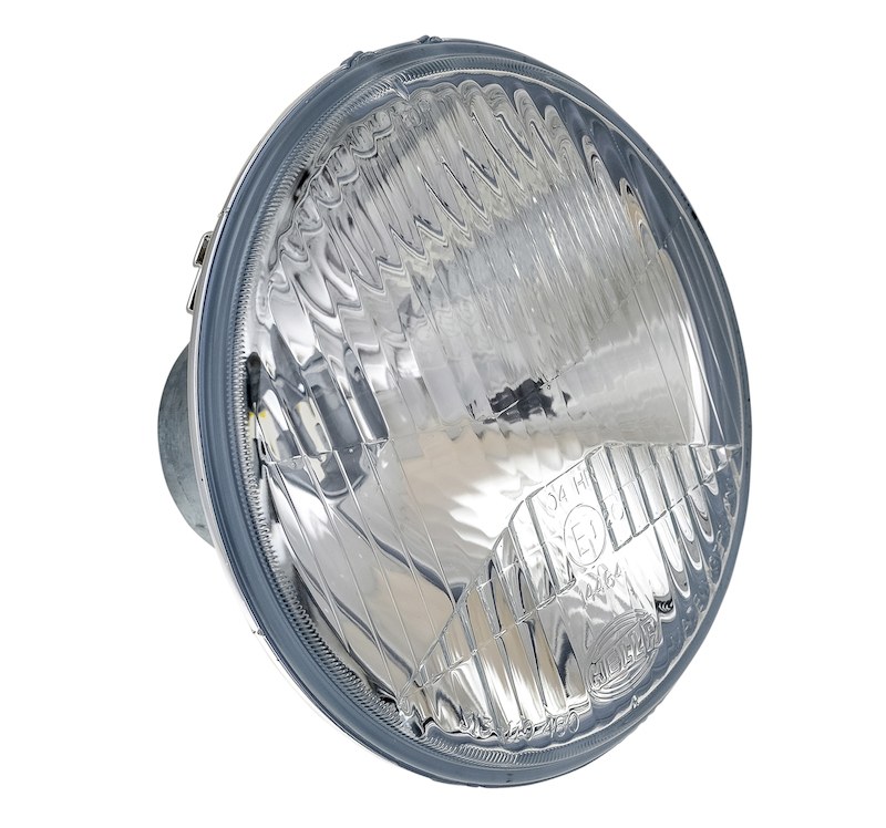 Hella Headlight Conversion Kit, Replaces Sealed Beam Headlights, 5.75 Inch Round Standard Lens Style, H1 Bulb, Without Turn Signal – 002425811