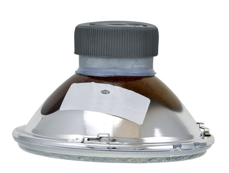 Hella Headlight Conversion Kit, Replaces H5006 Headlights, 5.75 Inch Round Lined Lens Style, H1 Bulb, Without Turn Signal, Single – 002425831