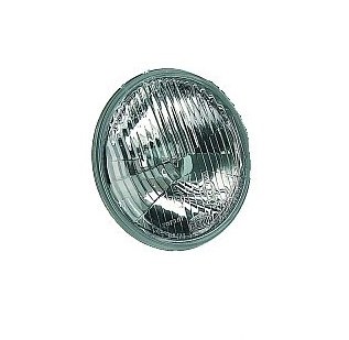 Hella Headlight Conversion Kit, Replaces Sealed Beam Head Light, 5-3/4 Inch Round, Standard Lens, H1 Bulb, Without Turn Signal, Single – 002425901