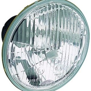 Hella Headlight Conversion Kit, Replaces Sealed Beam Head Light, 5.75 Inch Round, Standard Lens, H4 Bulb, Without Turn Signal – 002850811