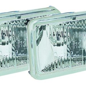 Hella Headlight Conversion Kit, Replaces Sealed Beam Head Light, 4 X 6 Inch Rectangular, Standard Lens, H1 Bulb, Without Turn Signal – 003177821