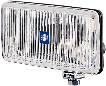 Hella Driving/ Fog Light, 450 Series, Halogen Bulb, H3 Halogen Clear Bulb, 3.54 X 6.33 Inch Rectangular, 55 Watt, Clear Lens, ABS Housing – 005860201