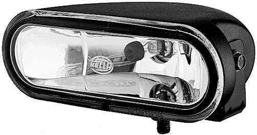 Hella Driving/ Fog Light, FF75, Halogen Bulb, H7 Bulb, 64 X 156 Millimeter Rectangular, 55 Watt, Fog Beam, Crystal Clear Glass Lens – 008284001