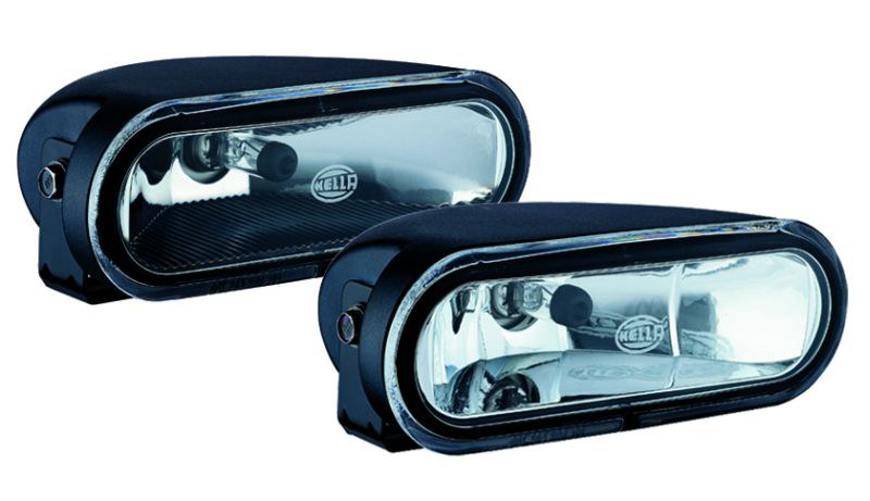 Hella Driving/ Fog Light, FF75, Halogen Bulb, H7 Bulb, 64 X 156 Millimeter Rectangular, 55 Watt, Fog Beam, Crystal Clear Glass Lens – 008284001