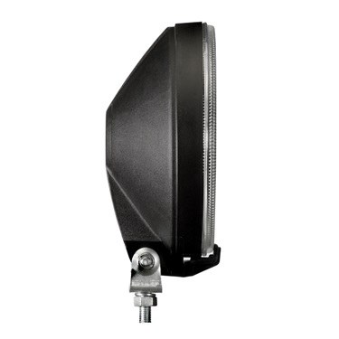 Hella Driving/ Fog Light, 700FF Series, Halogen Bulb, H3 Halogen Clear Bulb, 7.3 Inch Round, 55 Watt, Driving Beam, Clear Lens – 010032801