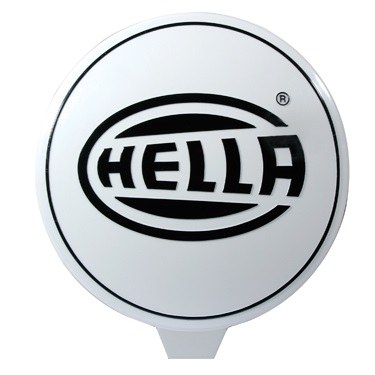 Hella Driving/ Fog Light, 700FF Series, Halogen Bulb, H3 Halogen Clear Bulb, 7.3 Inch Round, 55 Watt, Driving Beam, Clear Lens – 010032801