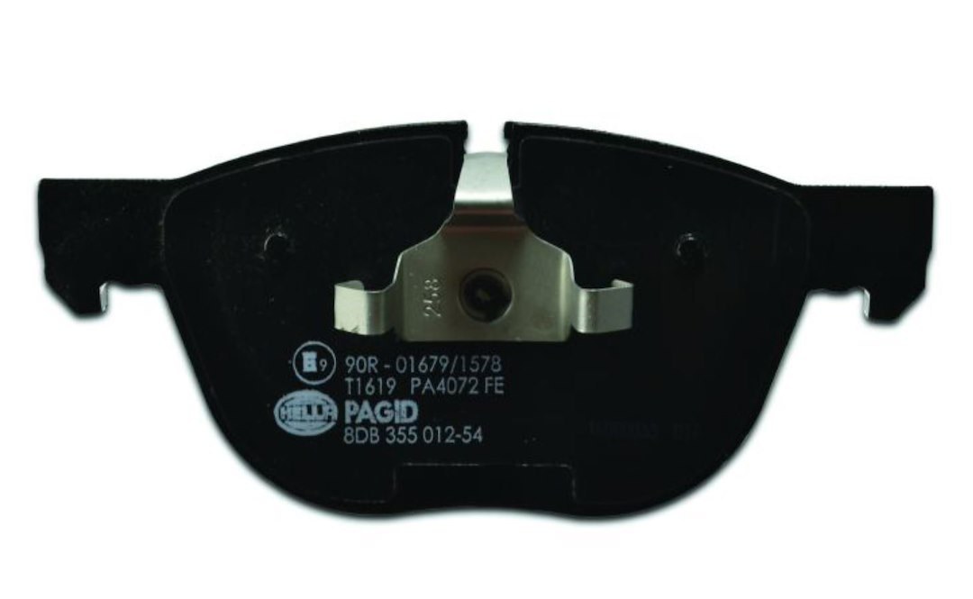 Hella Brake Pad, Pagid, Low-Metallic, Set of 2 – 355012541