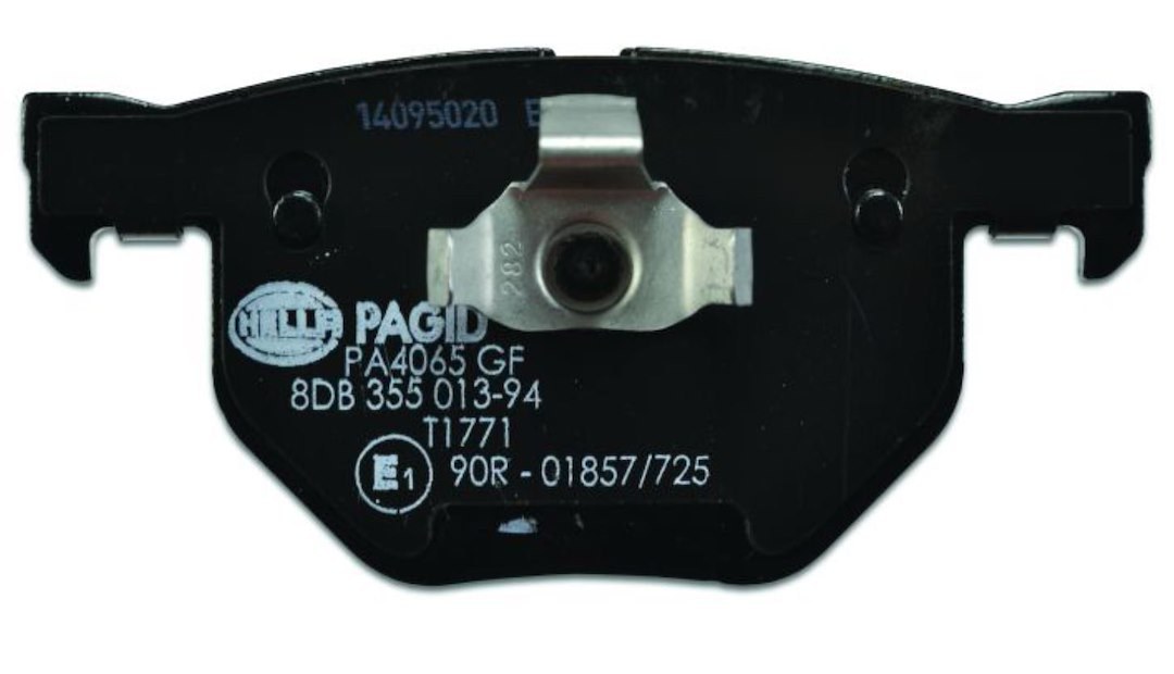 Hella Brake Pad, Pagid, Low-Metallic, Set of 2 – 355013941