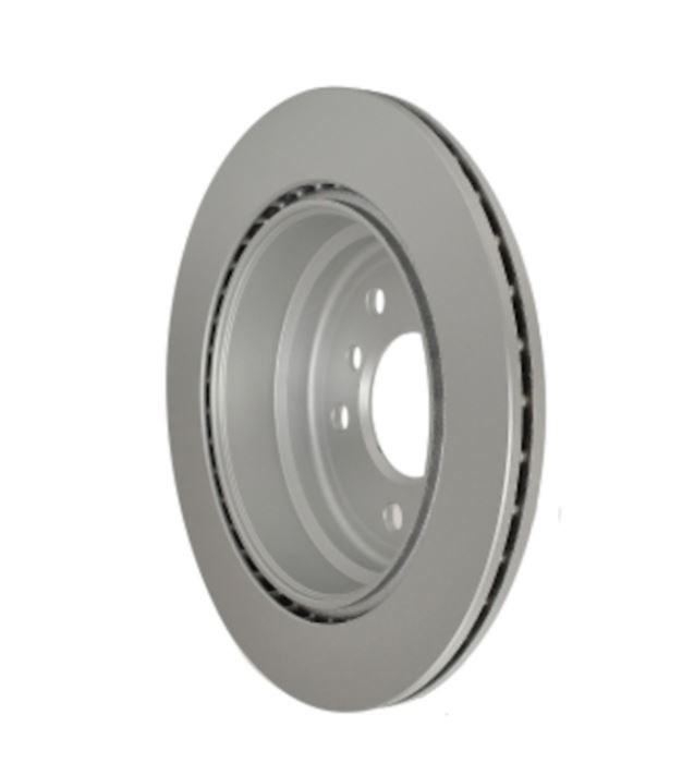 Hella Brake Rotor, Vented, One Piece Design, Wheel Bolt Pattern 6 X 120 Millimeter – 355117832