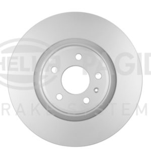 Hella Brake Rotor, Pagid, Vented, One Piece Design, Wheel Bolt Pattern 6 X 112 Millimeter – 355125171