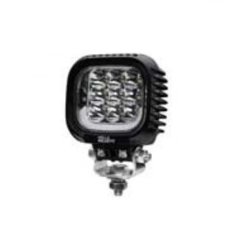 Hella Work Light, Valuefit, For Agriculture/ Construction/ Utility/ Heavy Duty/ Overstock Sales Event, 3.93 Inch Square, Bracket Mount – 357109041