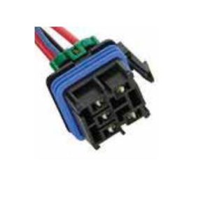 Hella Relay Wiring Connector, Mini 280, Used for Hella Relays, With 12 Inch Leads – 358114931