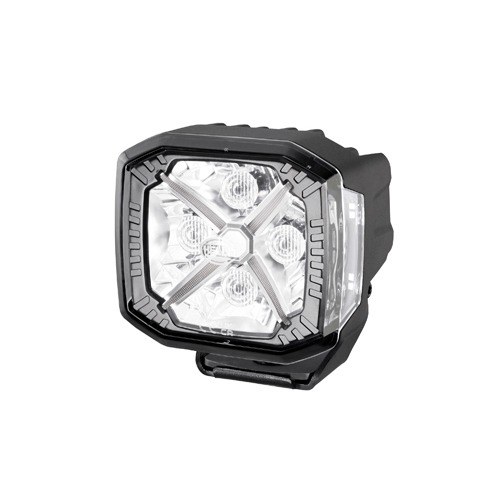 Hella Driving/ Fog Light, X-Treme Series, LED Bulb, 40 LED Bulbs, 4.25 Inch Cube, 60 Watt, 12 to 24 Volt DC, Combo Beam, 7100 Lumens – 358233801