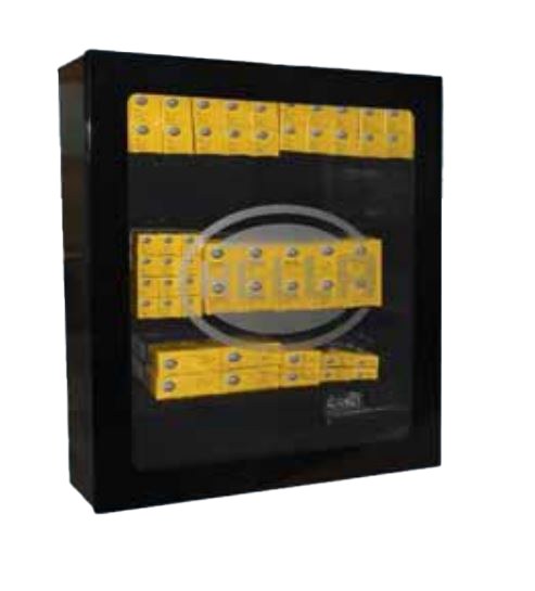 Hella Point of Purchase Display, Pre-Stocked Bulb Display, 21.2 Inch High X 17.5 Inch Wide X 6.88 Inch Deep – 999942461