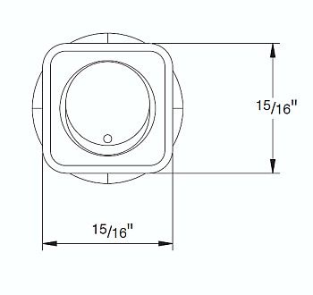 Hella Multi Purpose Switch, 12 Volt, 20 Amp Maximum, Rocker Switch, Incandescent, Amber, Without Safety Cover – H61925001