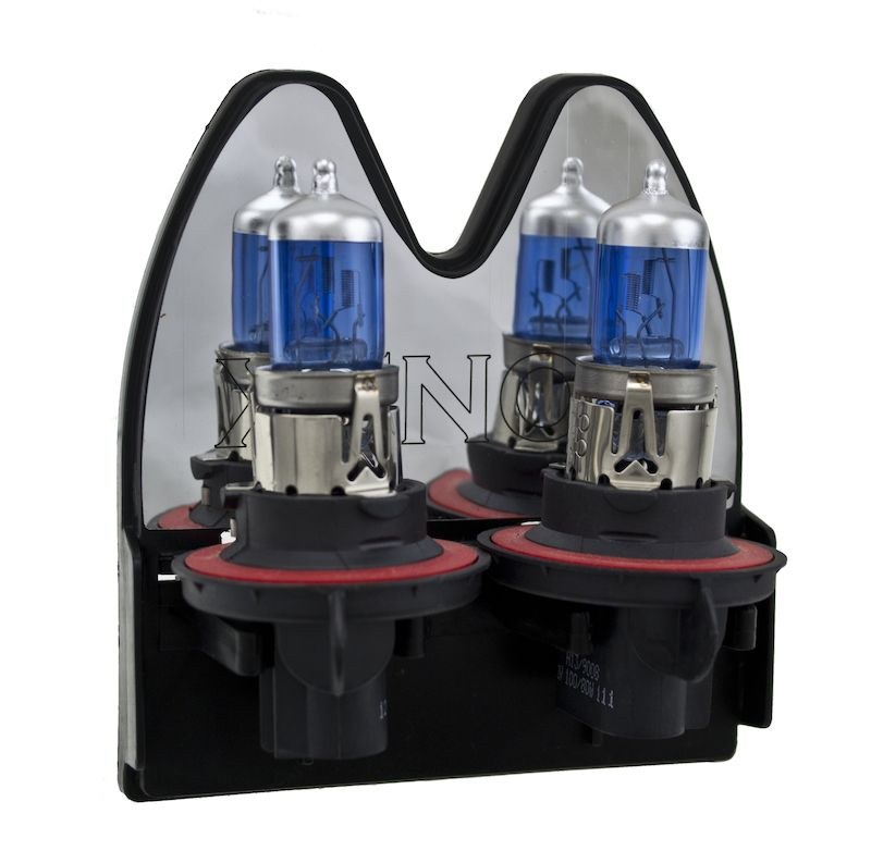 Hella Headlight Bulb, H13/ 9008, Xenon Bulb, 100/ 80 Watt, 12 Volt, Clear Beam Color, Set of 2 – H71071052