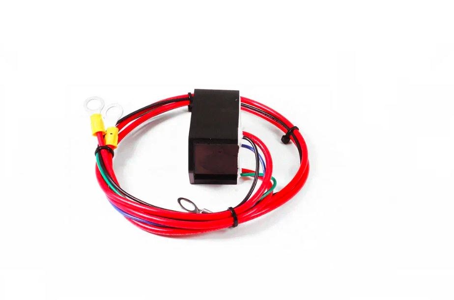 Hypertech Battery Combiner, 2 Input Batteries, 80 Amp Continuous Rating/ 400-Amp Closing Current, 18 Volt – 49100