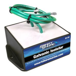 Hypertech Battery Isolator, Galvanic, Used IN 115 or 230 Volt Single or 2- Phase, 50 Amp, For Aluminum or Wooden Hulls – 49200