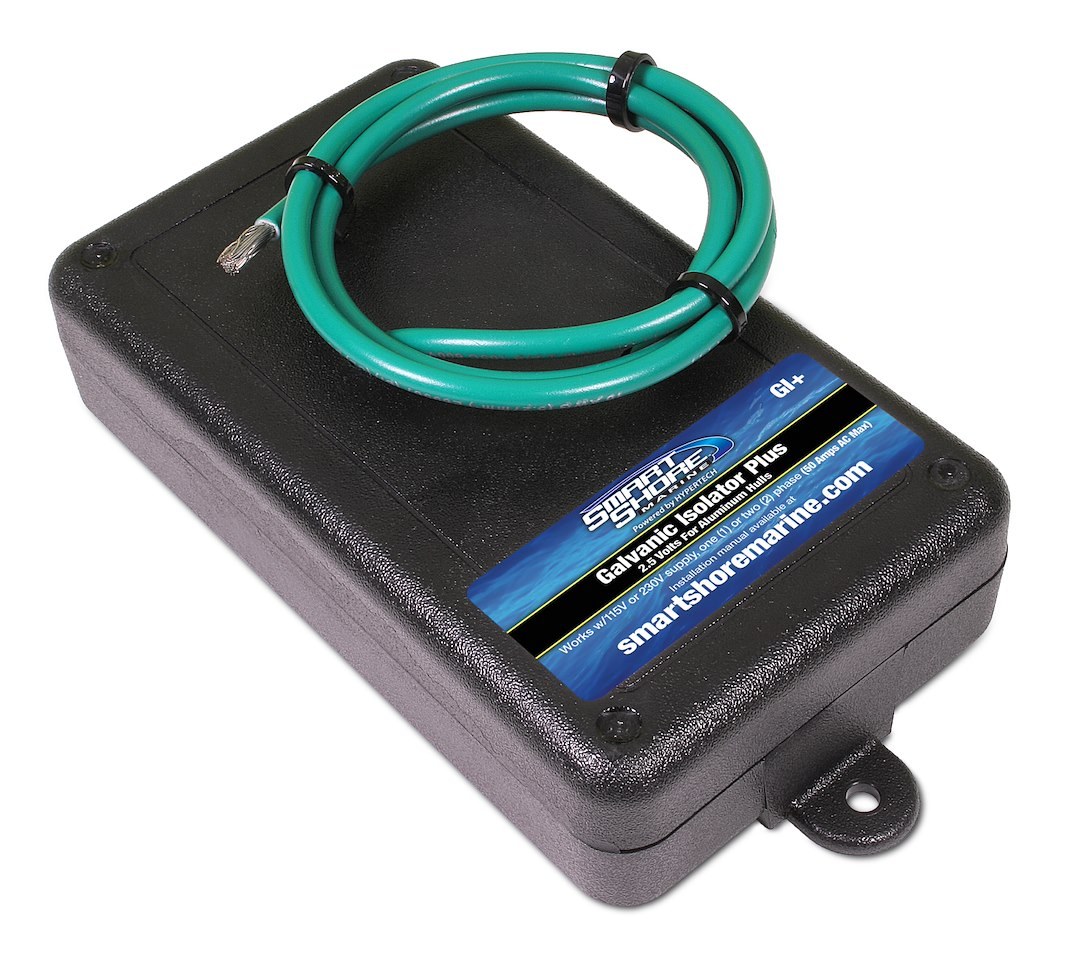 Hypertech Battery Isolator, Galvanic Plus, Used IN 115 or 230 Volt Single or 2- Phase, For Aluminum Hulls – 49201