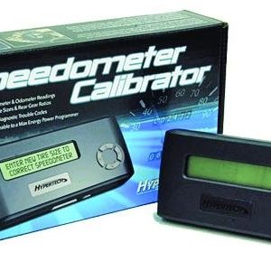 Hypertech Speedometer Calibrator, Correction for Tire Sizes 29 to 43 Inches 1/4 Inch Increments, Reads and Clears Diagnostic Trouble Codes – 742002