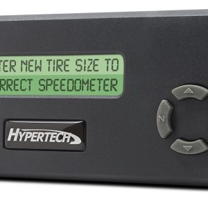 Hypertech Speedometer Calibrator, Correction for Tire Sizes 24 to 40 Inches, Reads and Clears Diagnostic Trouble Codes – 752504