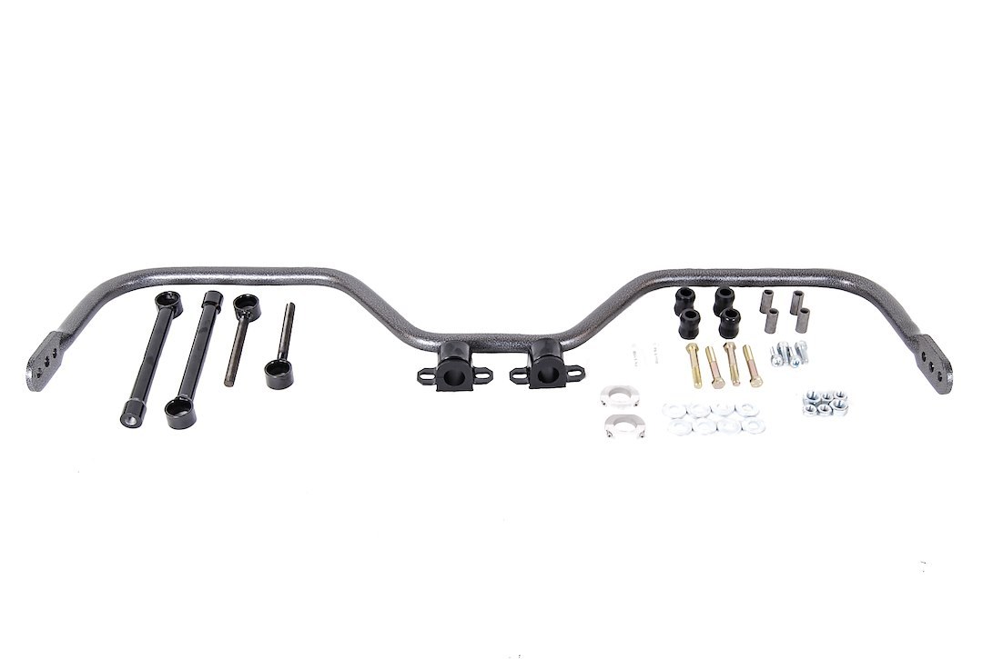 Hellwig Stabilizer Bar, Performance Upgrade, 1-1/8 Inch Diameter, With Mounts, With Adjustable Links, Powder Coated, Hammertone Gray, Single – 7879