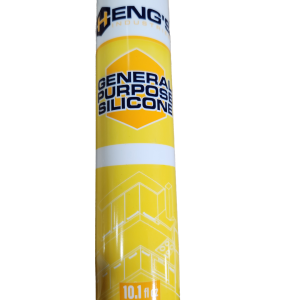 Heng’s Ind Caulk Sealant, Nuflex 302, Use to Seal Narrow Seams, Silicone Caulk, Aluminum, 10 Ounce Tube – 9303-C