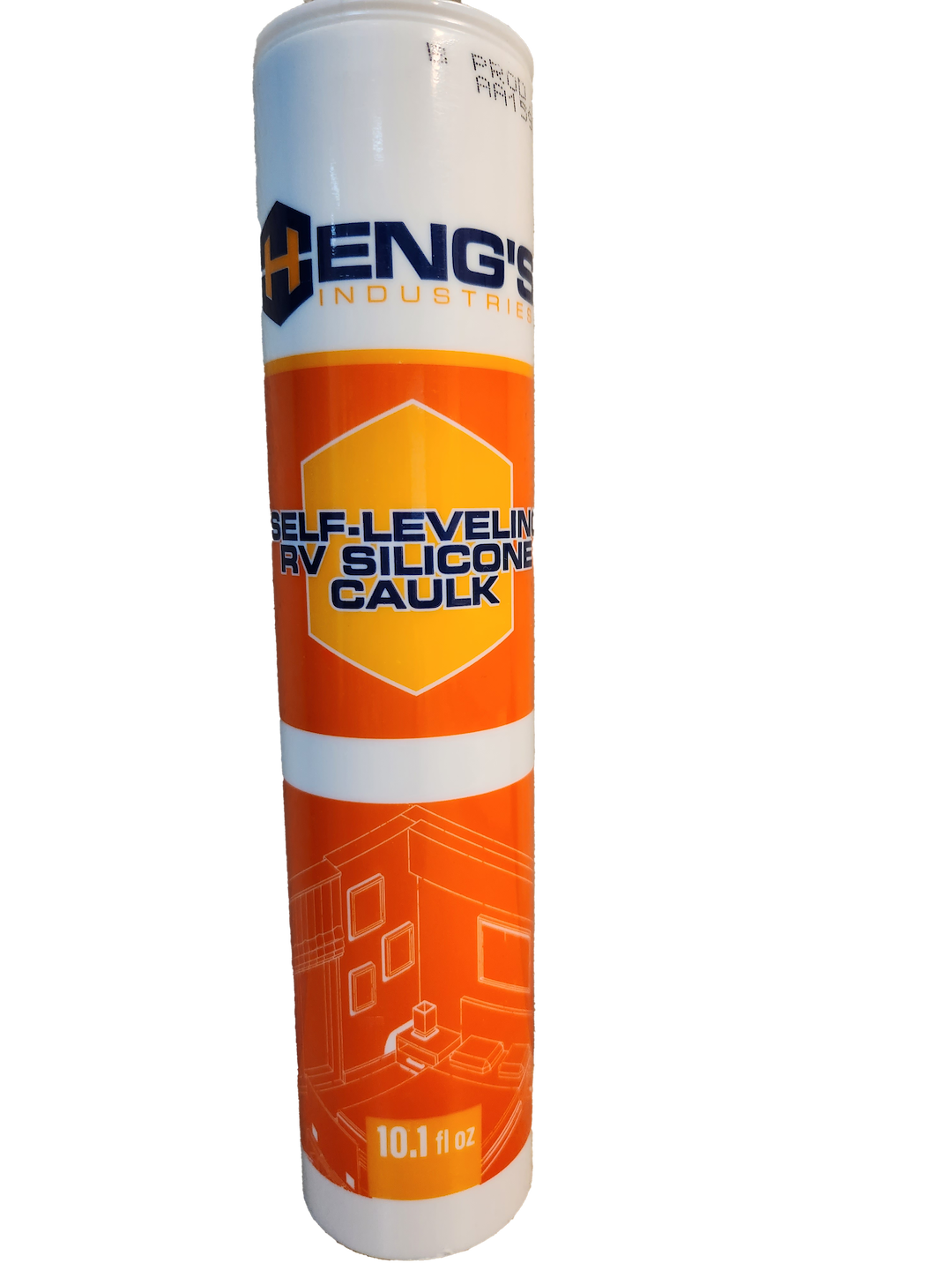 Heng’s Ind Caulk Sealant, Nuflex 311, Use to Seal Narrow Seams, Butyl Rubber Sealant, White, 10 Ounce Tube – 95502-C