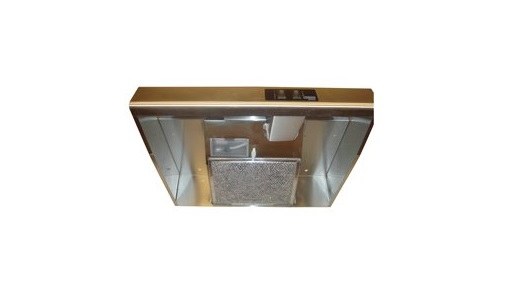 Heng’s Ind Stove Vent Hood, For 12 to 18 Inch Cabinet Depth, 20 Inch Width, Slope Nose Style, Standard T Exhaust – R04LP4500-C1