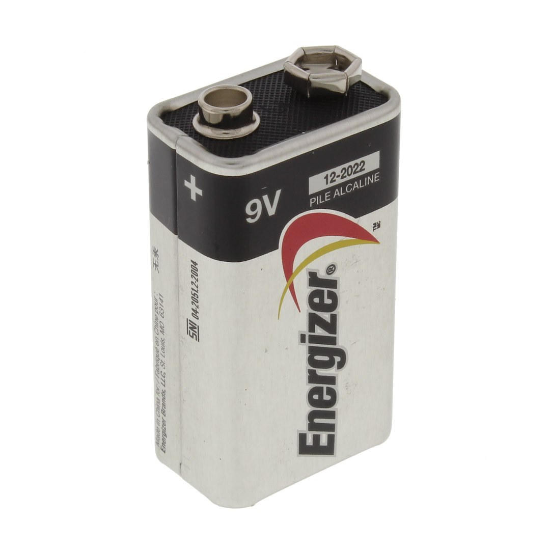 World & Main Flashlight Battery, Energizer ®, Alkaline Battery, 9 Volts, Single – 110217