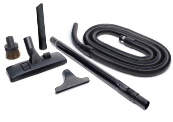 H-P Product Vacuum Cleaner Attachment Set, For Use with Dirt Devil RV2000/ CV950 and 1-3/8 Inch Central Vacuum Inlet Valve – 7794-BK