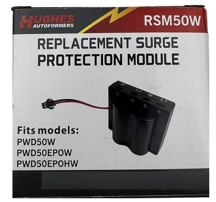 Hughes Auto Surge Protection Module, Gen II, Replacement for Power Watchdog PWD50EPOW/ PWD50EPOHW/ PWD50W Surge Protectors – RSM50W