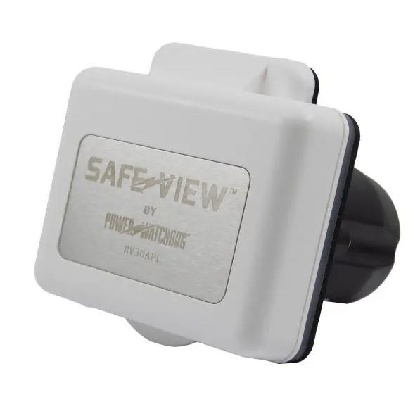 Hughes Auto Power Inlet Port, Safeview™, Manual Power Disconnect, 30 Ampere, 120 Volt – SV30API-W